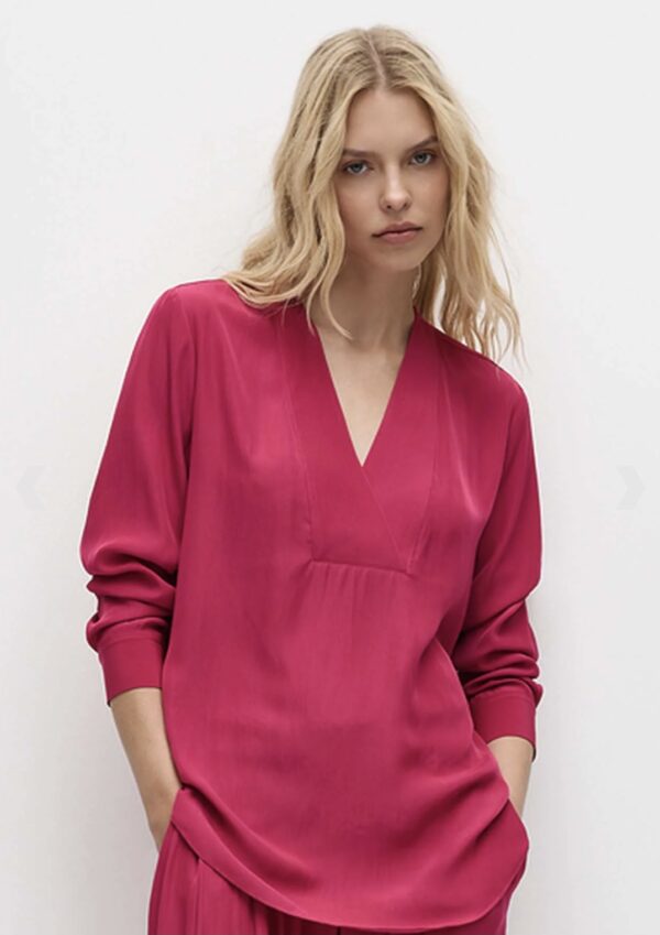 MELA PURDIE- Vent Shirt F67 8677 -FIG