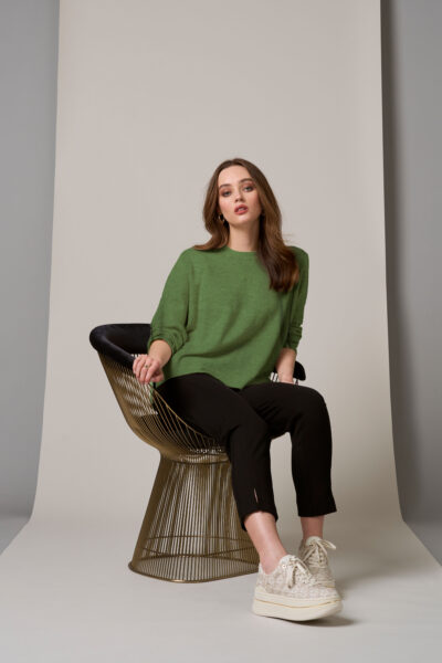 LOOBIES STORY -LSK2526 Juniper Sweater (Basil Marle)