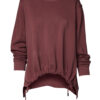 Lounge The Label - Norway Top - Merlot - Image 3