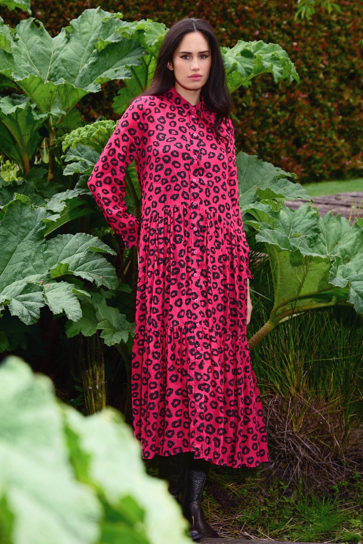 Curate by Trelise Cooper - Head To Toe Dress - Pink Leopard