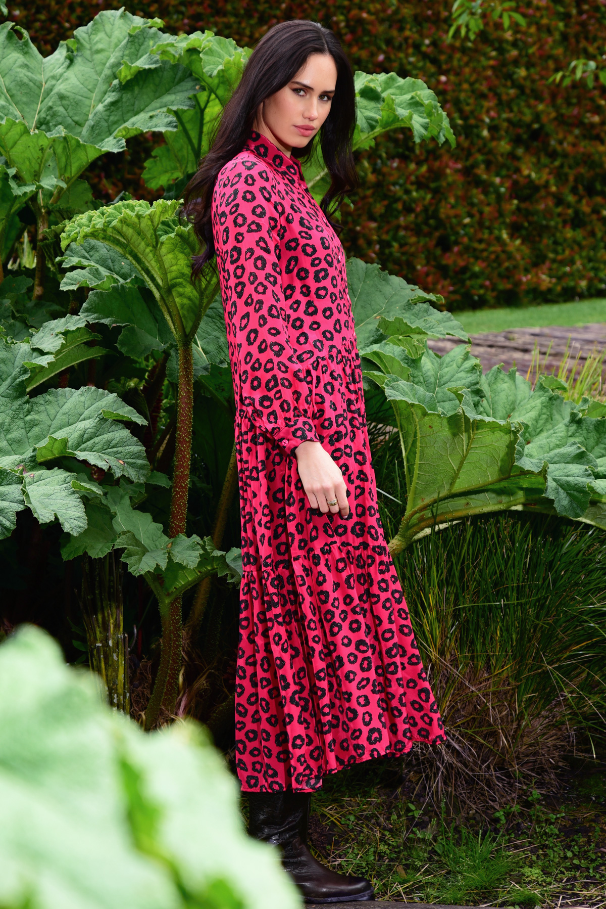 Curate by Trelise Cooper - Head To Toe Dress - Pink Leopard - Image 2