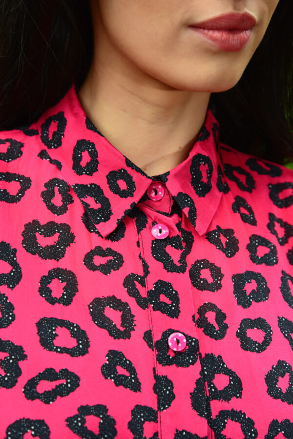 Curate by Trelise Cooper - Head To Toe Dress - Pink Leopard - Image 5