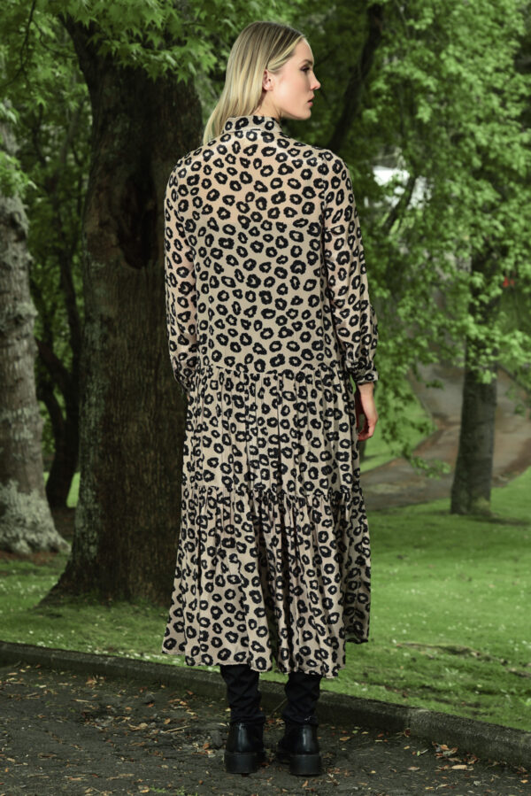 Curate by Trelise Cooper - Head To Toe Dress - Beige Leopard - Image 3