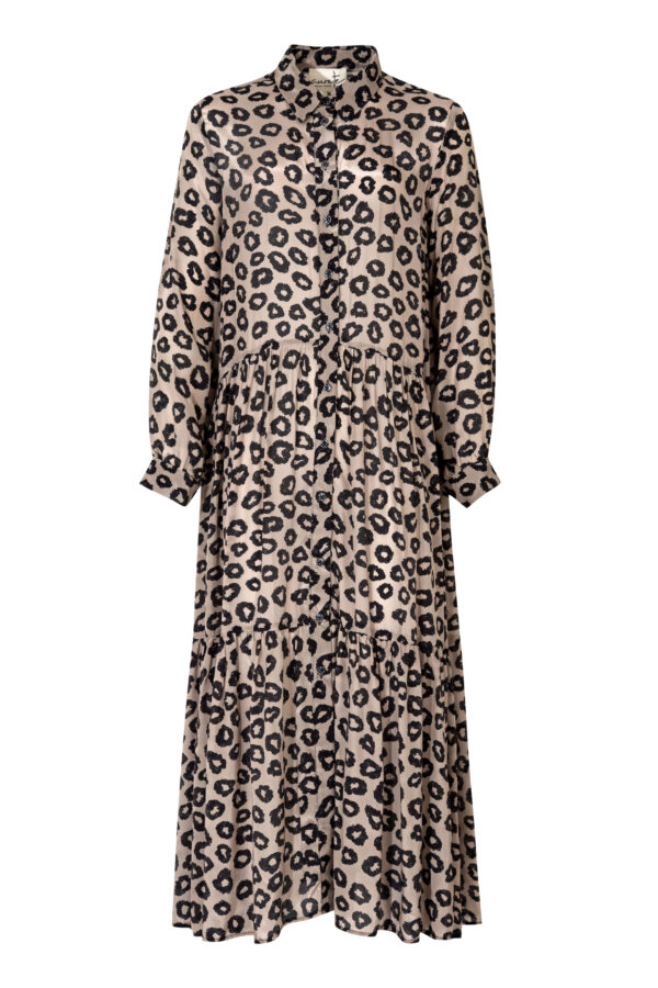 Curate by Trelise Cooper - Head To Toe Dress - Beige Leopard - Image 4