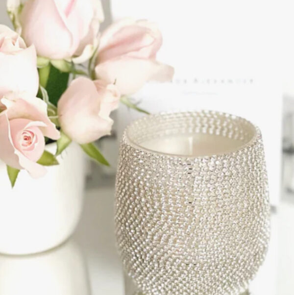 Amanda Alexander - Silver Bling Candle - Rose Oud