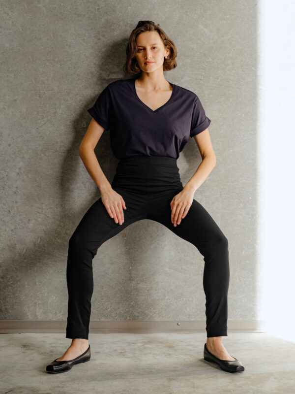 Sills - Torpedo Long Line Pant-Black