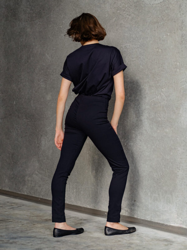 Sills - Torpedo Long Line Pant Navy - Image 2