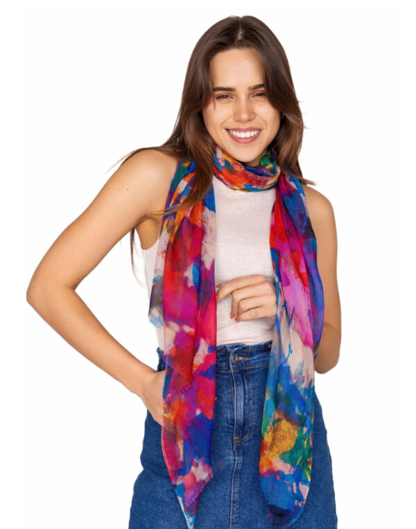 D LUX- Ondine Abstract Flower -Multi