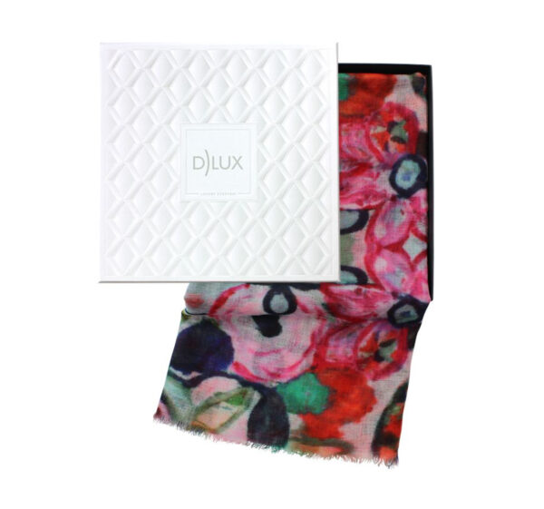 D LUX - Fleur Floral print Merino/Silk - Image 6