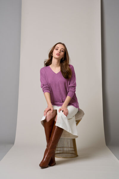 Loobie’s Story - Vivi Sweater LSK2507 - Wisteria