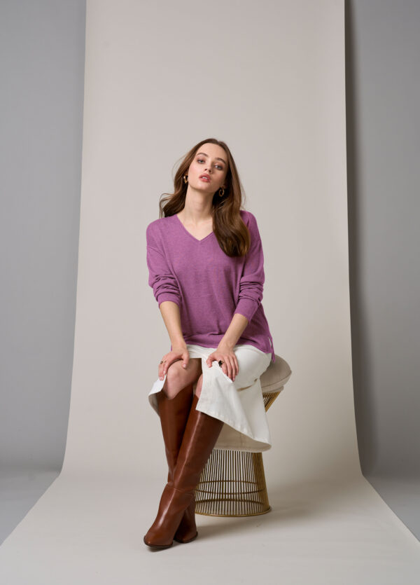 Loobie’s Story - Vivi Sweater LSK2507 - Wisteria