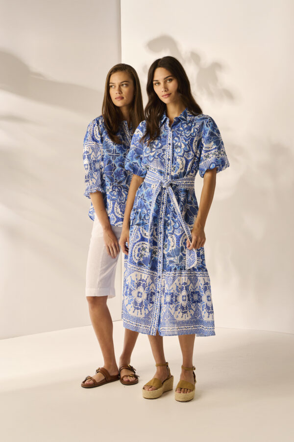 Lania - Porto Dress LA3824 - Porto Print - Image 2
