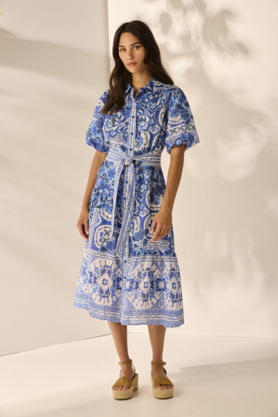 Lania - Porto Dress LA3824 - Porto Print