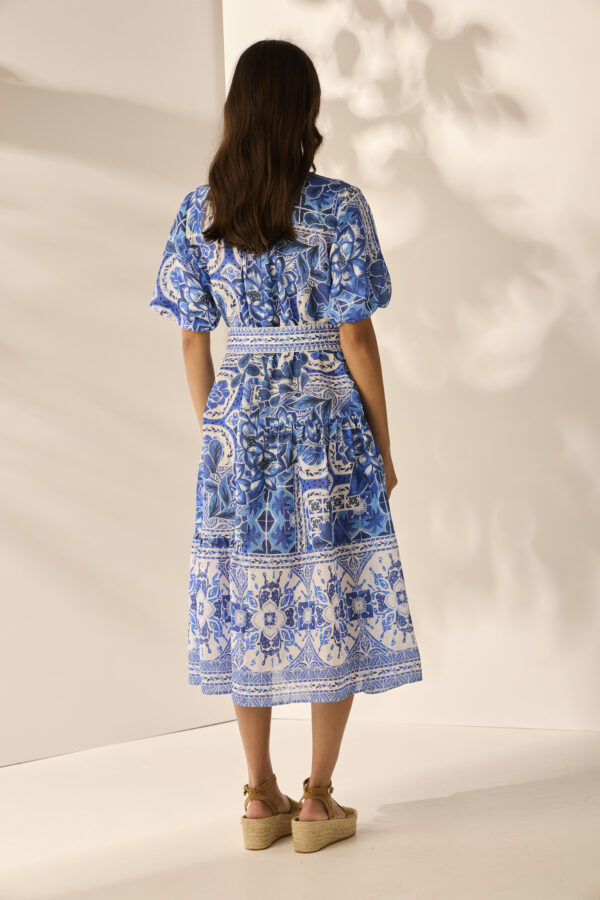 Lania - Porto Dress LA3824 - Porto Print - Image 3