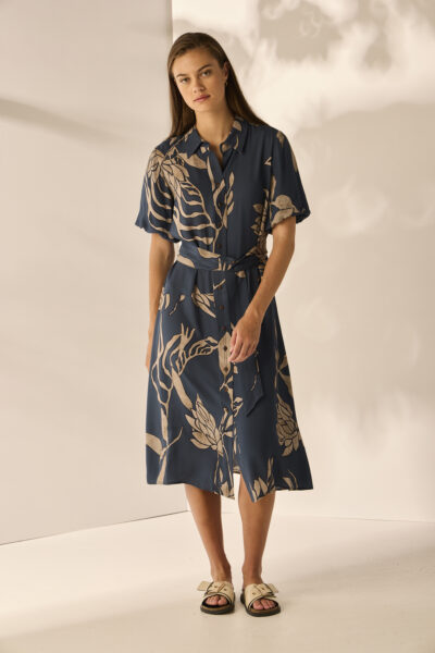 Lania - Chino Dress LA3838 - Steel