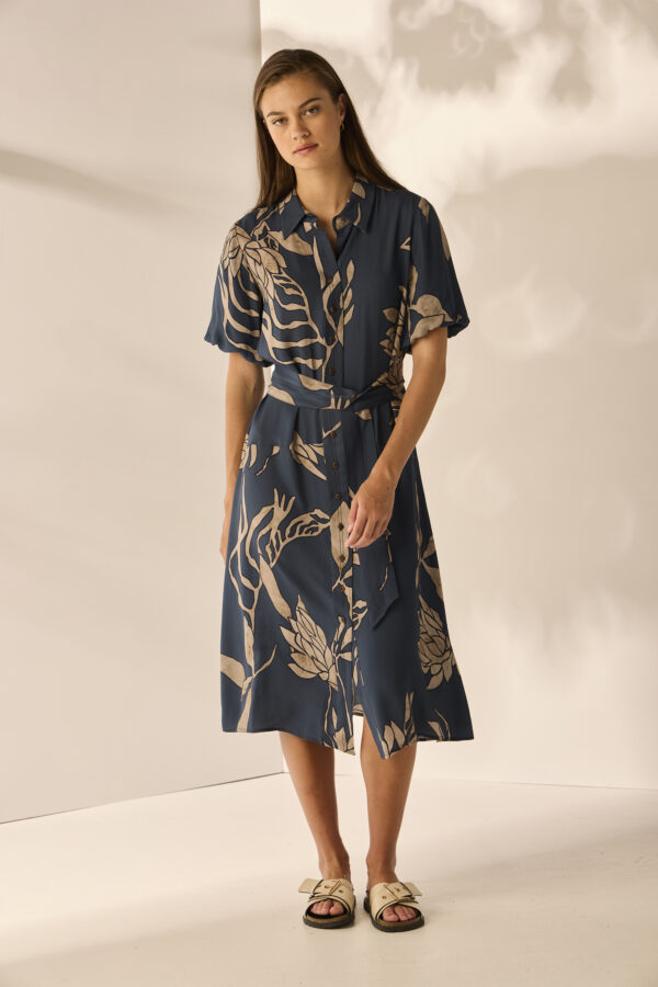 Lania - Chino Dress LA3838 - Steel