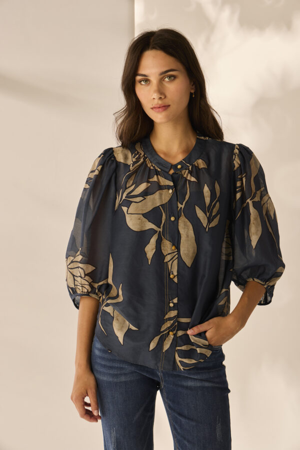 Lania - Chino Shirt LA3840 - Steel