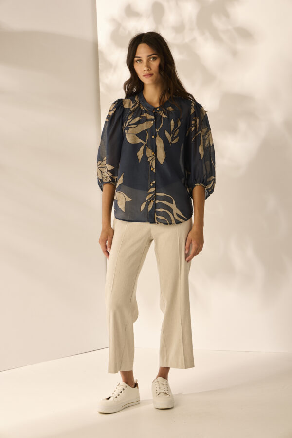 Lania - Chino Shirt LA3840 - Steel - Image 4