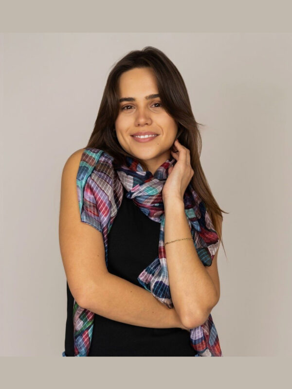 D~LUX Jumble Silk Digi Scarf