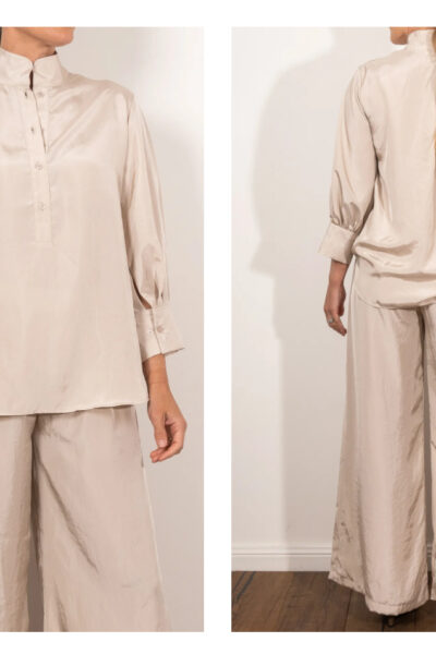 MELA PURDIE- Resort Shirt F609 8706 - Champagne (Pre Sale)