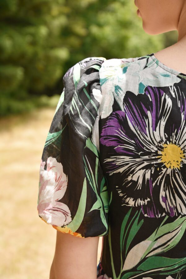 Curate by Trelise Cooper - Dreaming Of Spring Dress - Black Floral - Image 4