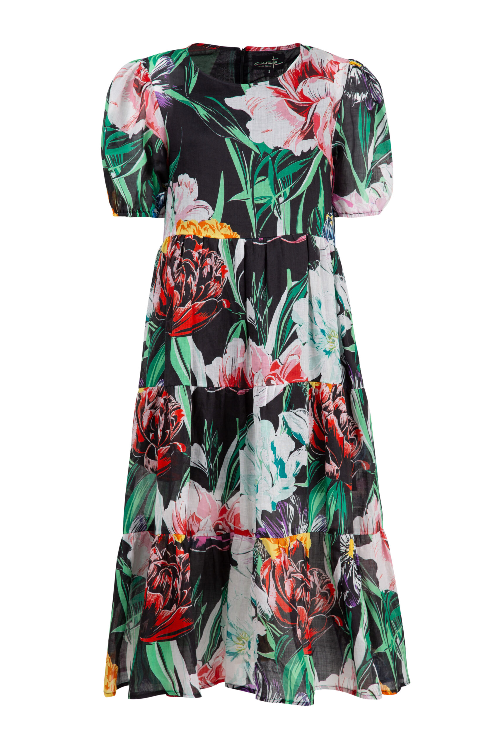 Curate by Trelise Cooper - Dreaming Of Spring Dress - Black Floral - Image 5