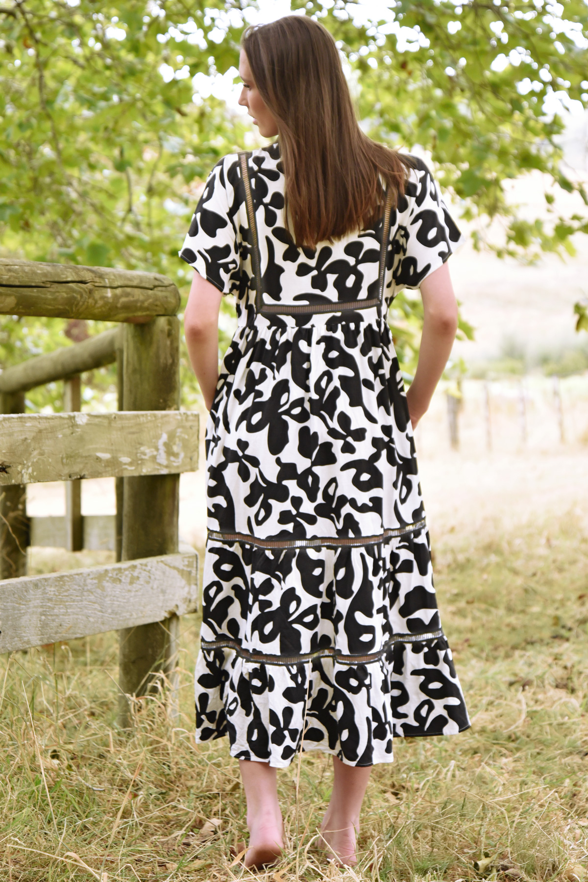 Curate by Trelise Cooper - To The Max Dress - Black/ White - Image 4
