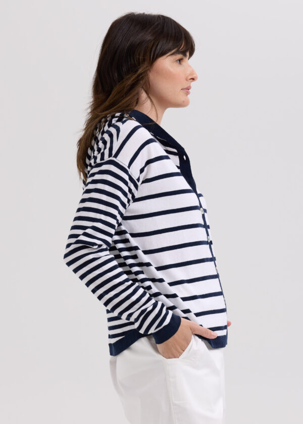 LD+Co Multi Stripe Hoodie LC7776 - Image 4