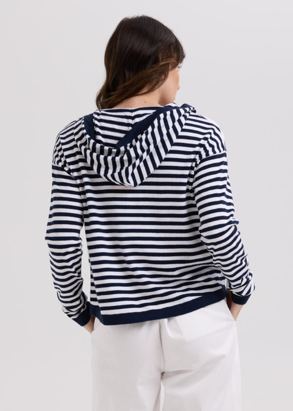 LD+Co Multi Stripe Hoodie LC7776 - Image 5