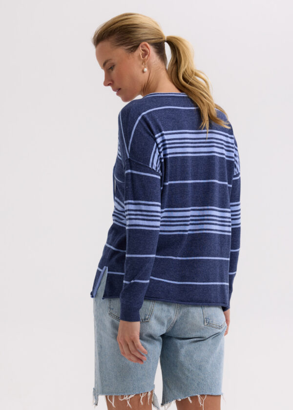 ZAKET & PLOVER -ZP7702 Beach Bum Jumper -Denim - Image 4