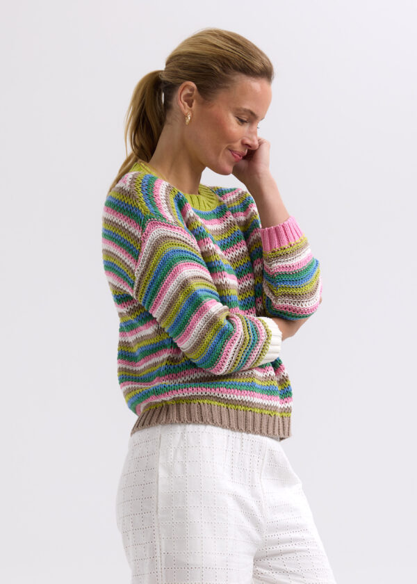 ZAKET & PLOVER -ZP7720 Chunky Stripe Jumper - Image 3