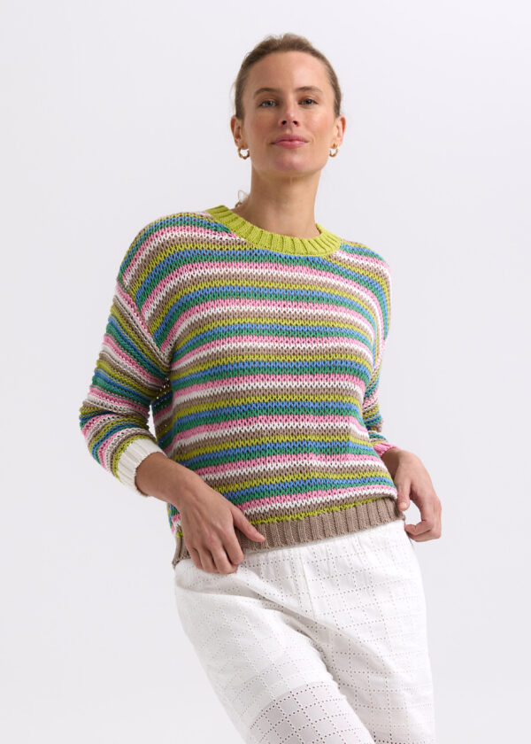ZAKET & PLOVER -ZP7720 Chunky Stripe Jumper - Image 4