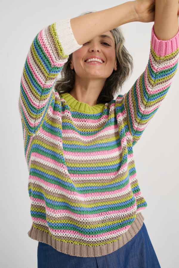 ZAKET & PLOVER -ZP7720 Chunky Stripe Jumper