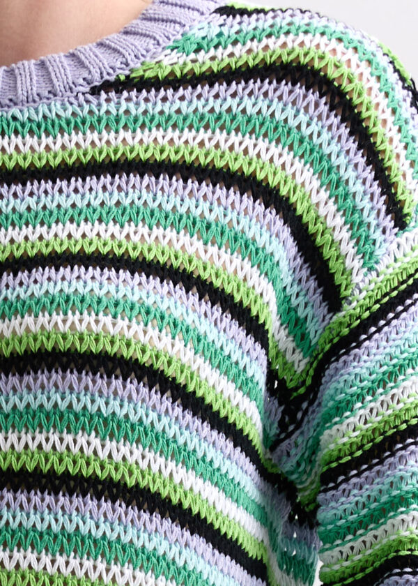 ZAKET & PLOVER -ZP7720 Chunky Stripe Jumper - Image 5