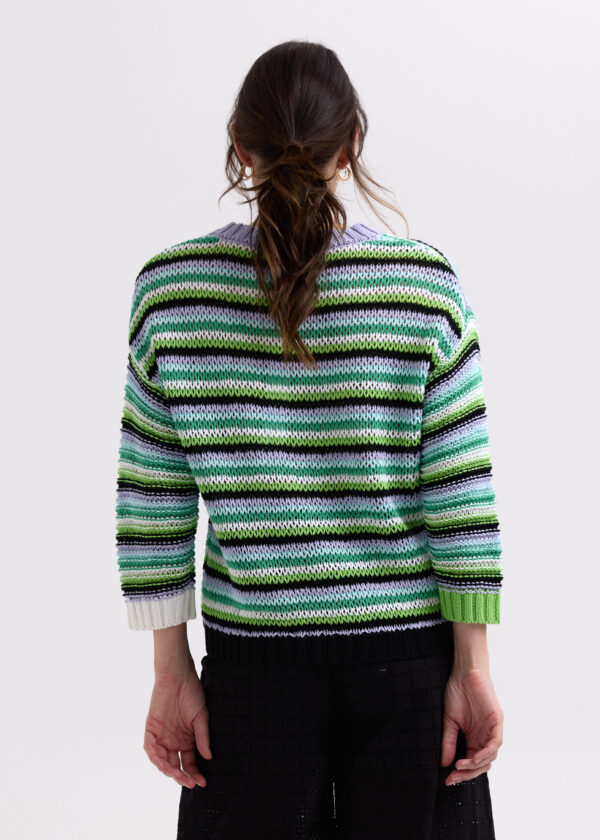 ZAKET & PLOVER -ZP7720 Chunky Stripe Jumper - Image 3
