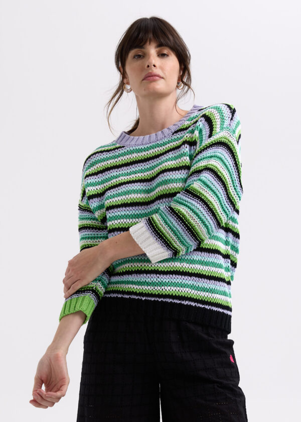 ZAKET & PLOVER -ZP7720 Chunky Stripe Jumper - Image 2