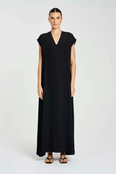 Mela Purdie - Maxi Slice Dress - Black