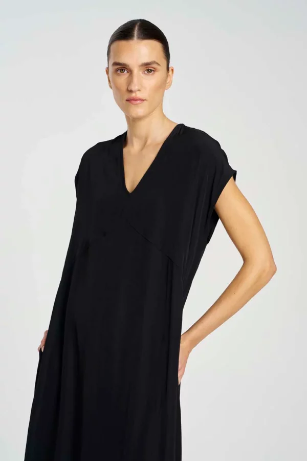 Mela Purdie - Maxi Slice Dress - Black - Image 2