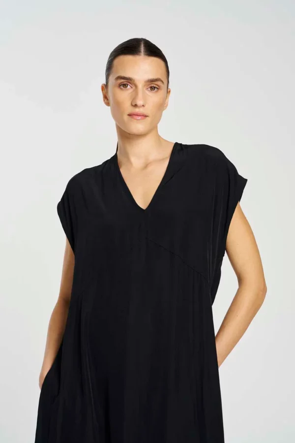 Mela Purdie - Maxi Slice Dress - Black - Image 3