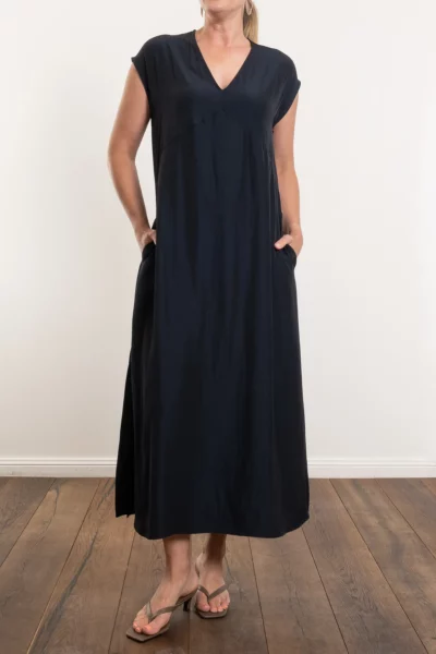 Mela Purdie - Maxi Slice Dress - Navy