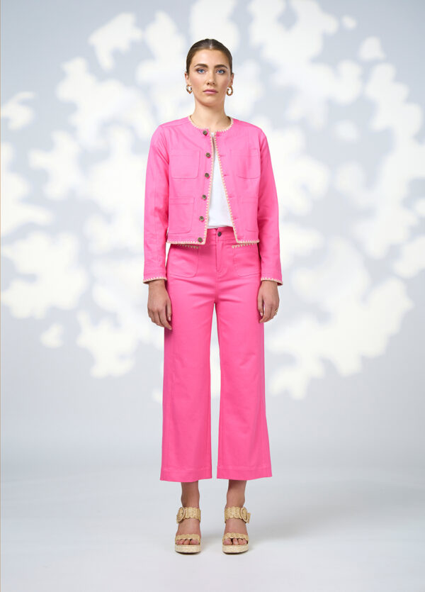 Loobie’s Story - Blair Jacket LS3002 - Fuschia - Image 2