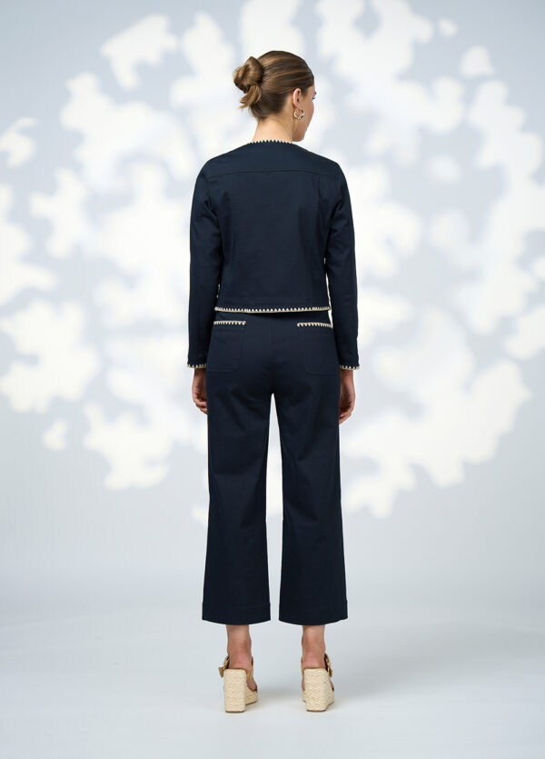 Loobie’s Story - Blair Jacket LS3002 - Indigo - Image 4