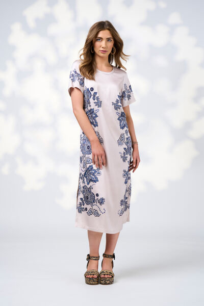 Loobie’s Story - Indie Dress LS3015 - Bone Multi