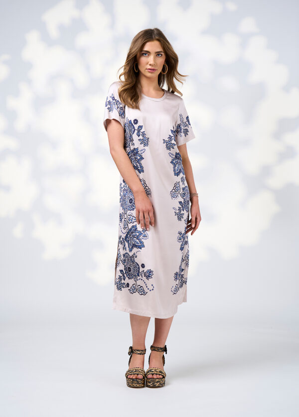 Loobie’s Story - Indie Dress LS3015 - Bone Multi