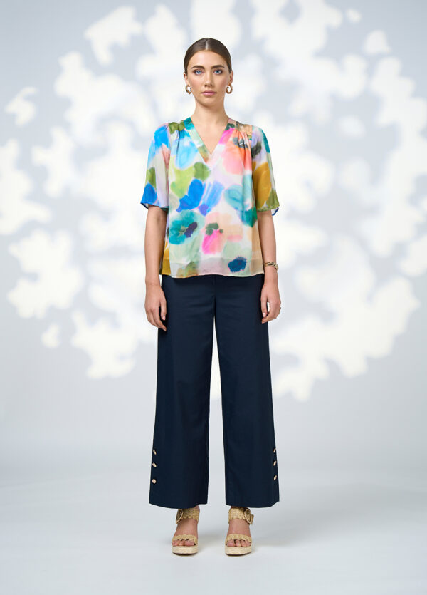 Loobie’s Story - Free Spirit Top LS3065 - Multi - Image 3