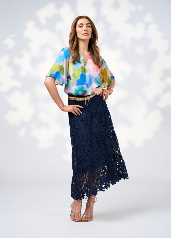 Loobie’s Story - Free Spirit Top LS3065 - Multi - Image 2