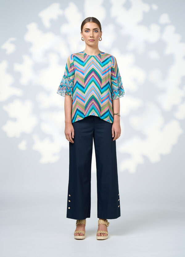 Loobie’s Story - Wanderlust Top LS3070 - Multi - Image 2