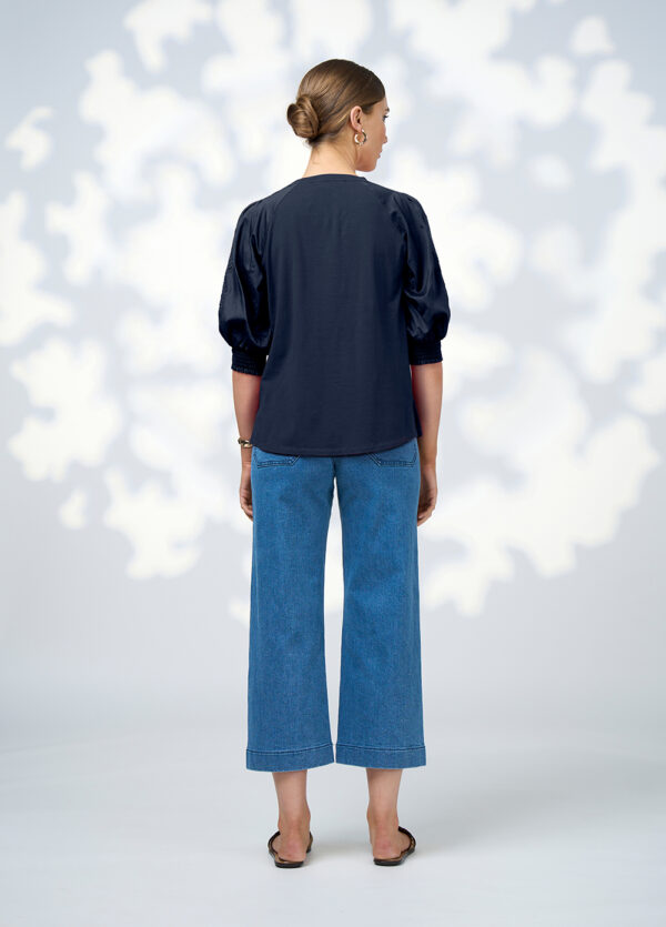 Loobie’s Story - Calli Top LS3079 - Indigo - Image 2