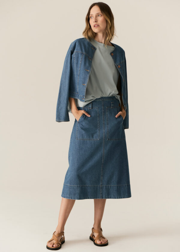 POL - Carsen Jacket PP5582 - Denim - Image 3
