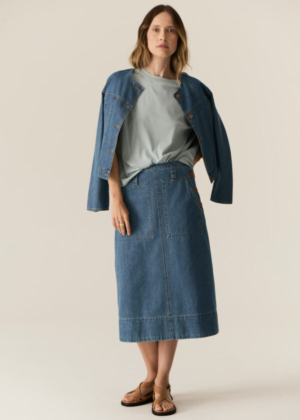 POL - Carsen Jacket PP5582 - Denim - Image 2